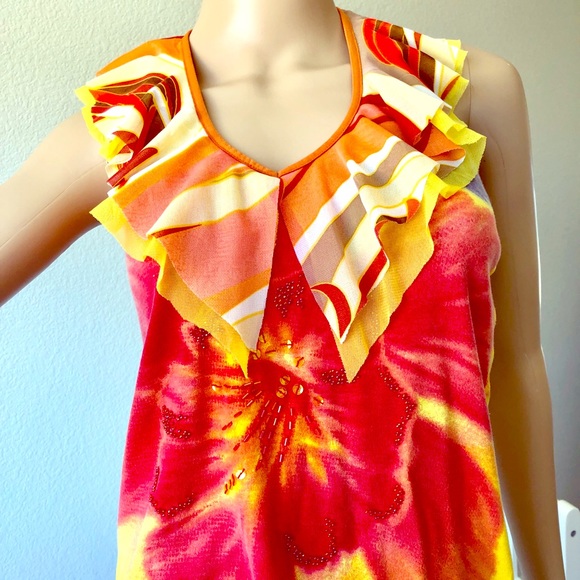 FiFi Jeans halter top. New without tags. - Picture 2 of 7